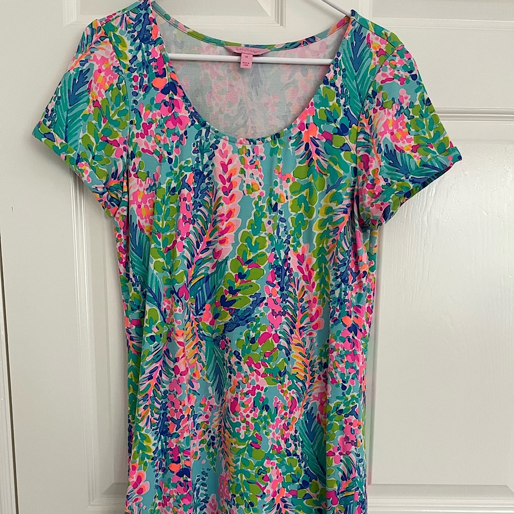 Lily Pulitzer size medium, colorful, cotton dress.